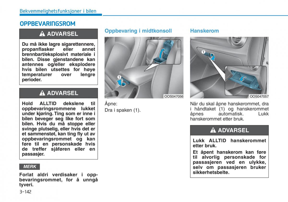 Hyundai Kona bruksanvisningen / page 224