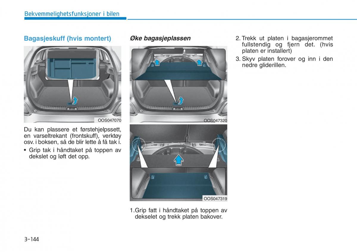 Hyundai Kona bruksanvisningen / page 226