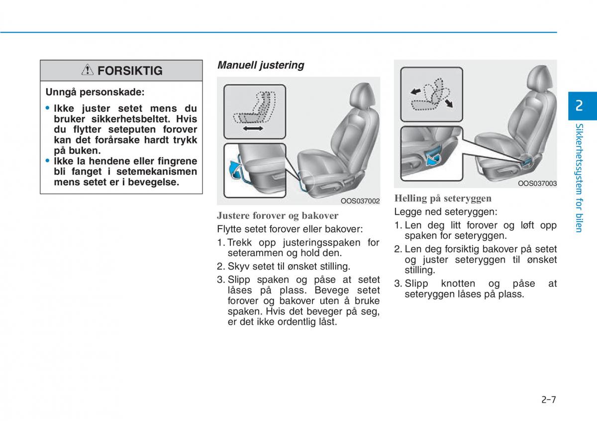 Hyundai Kona bruksanvisningen / page 23