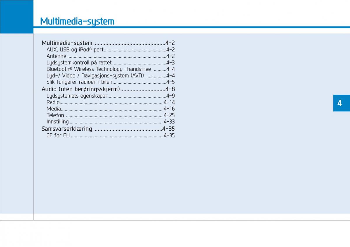 Hyundai Kona bruksanvisningen / page 237