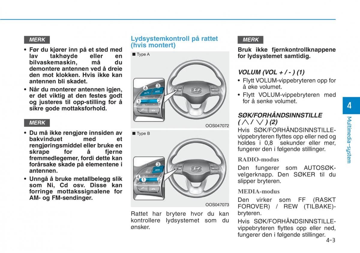 Hyundai Kona bruksanvisningen / page 239