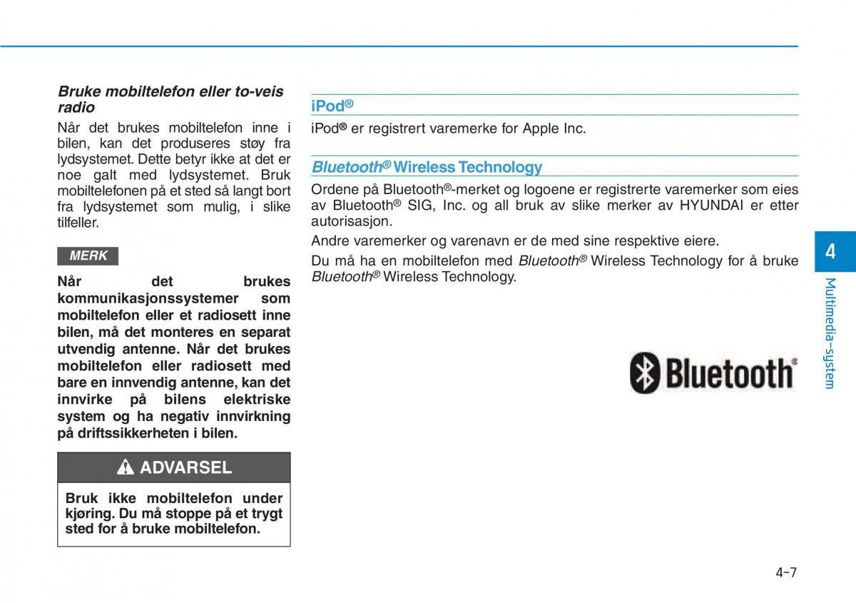 Hyundai Kona bruksanvisningen / page 243