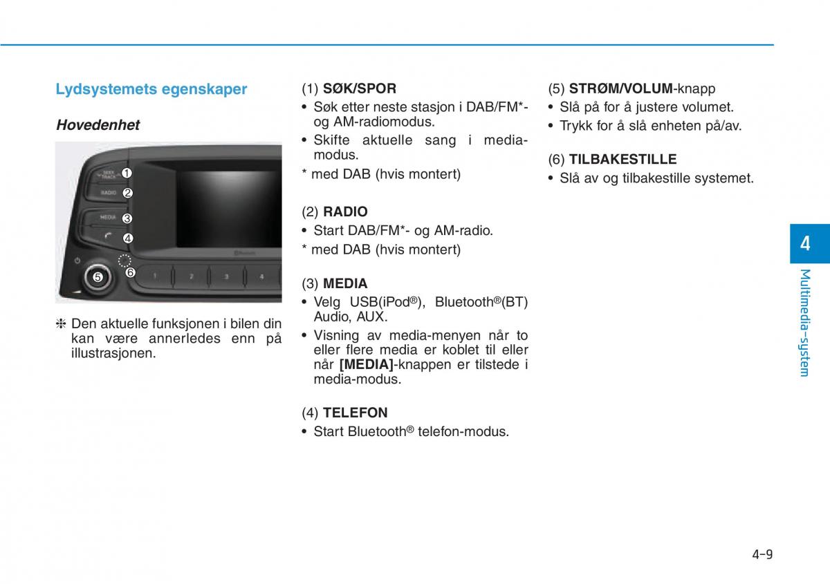 Hyundai Kona bruksanvisningen / page 245