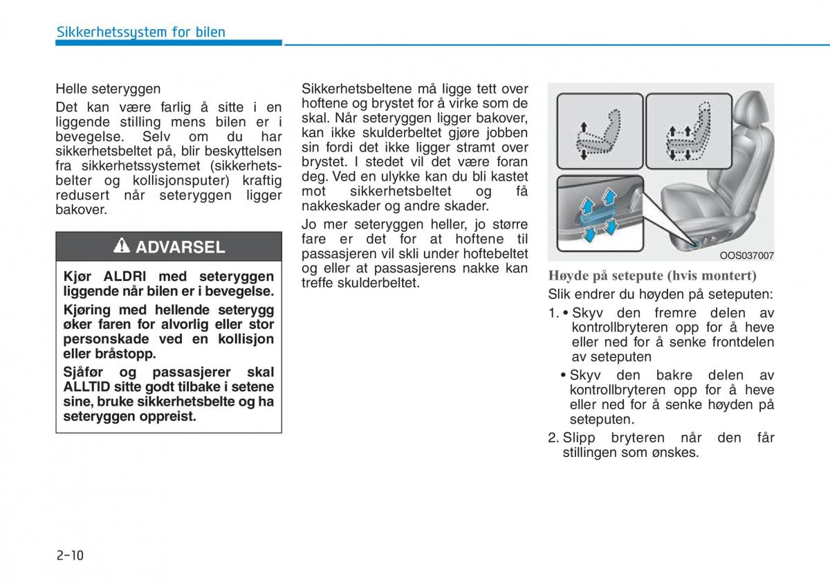 Hyundai Kona bruksanvisningen / page 26