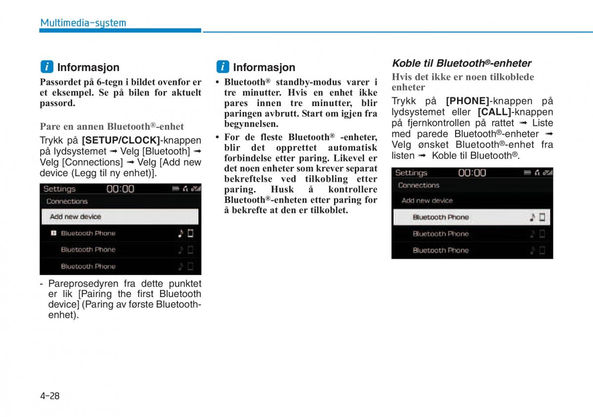 Hyundai Kona bruksanvisningen / page 264