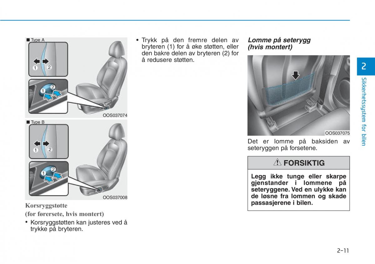 Hyundai Kona bruksanvisningen / page 27