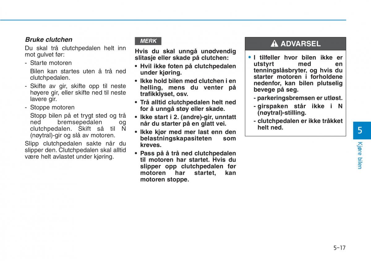 Hyundai Kona bruksanvisningen / page 288