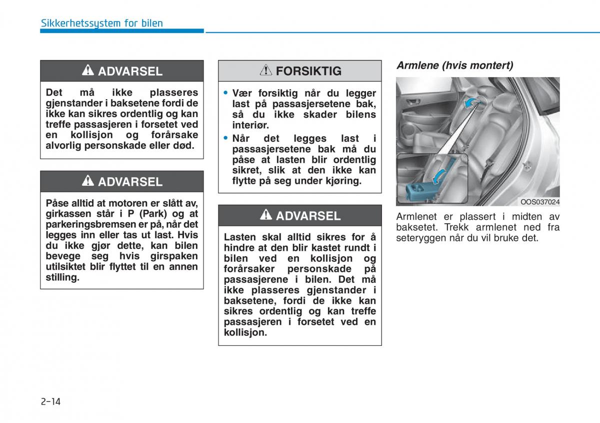 Hyundai Kona bruksanvisningen / page 30