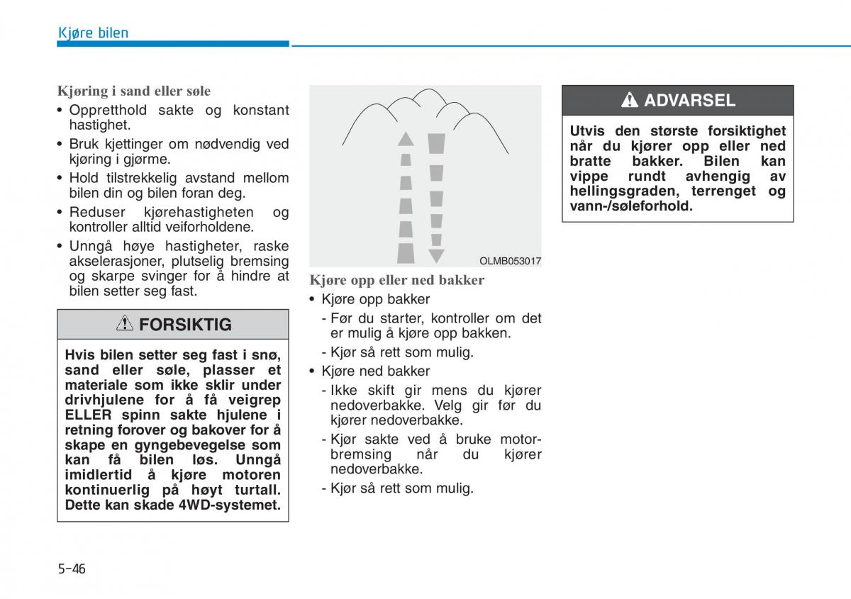 Hyundai Kona bruksanvisningen / page 317