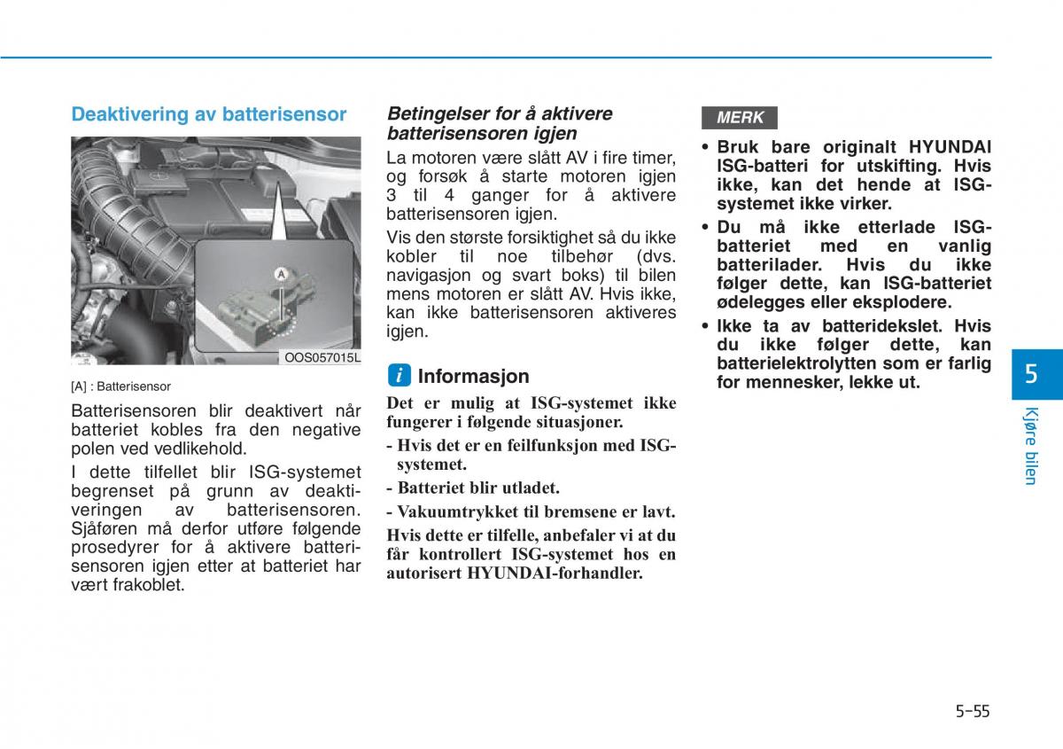 Hyundai Kona bruksanvisningen / page 326