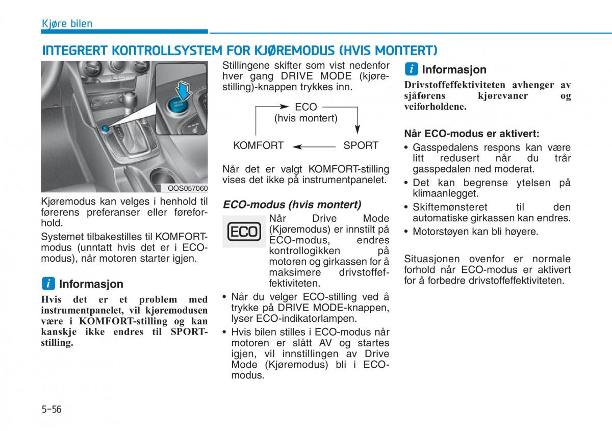 Hyundai Kona bruksanvisningen / page 327