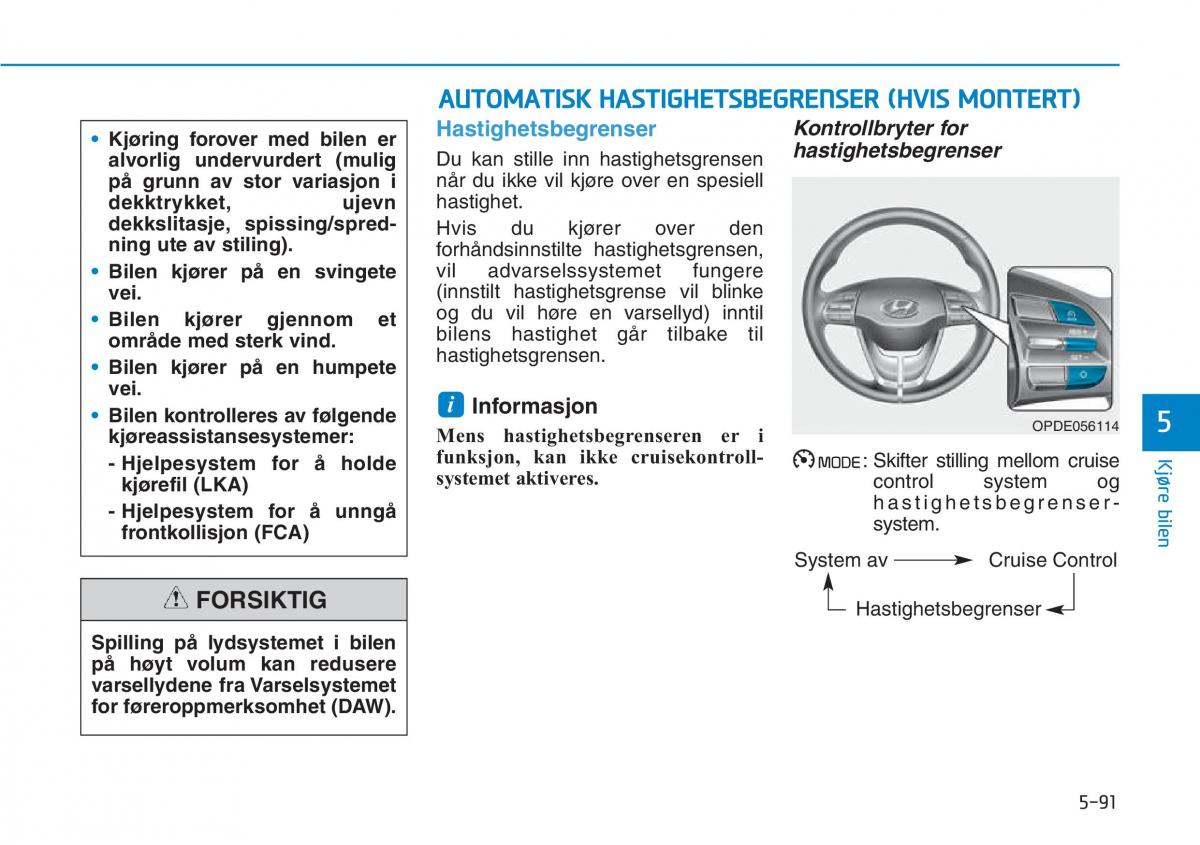 Hyundai Kona bruksanvisningen / page 362