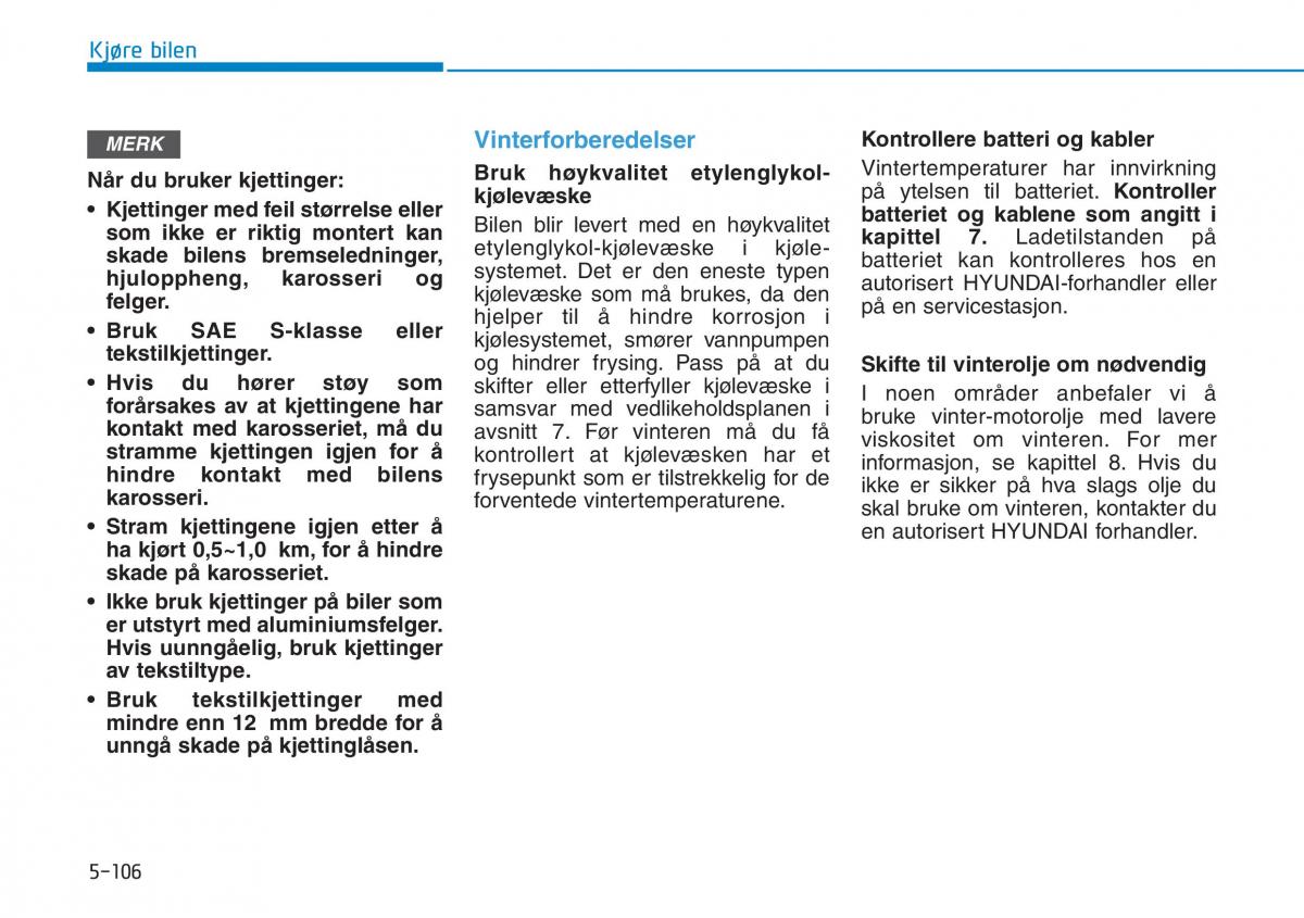 Hyundai Kona bruksanvisningen / page 377