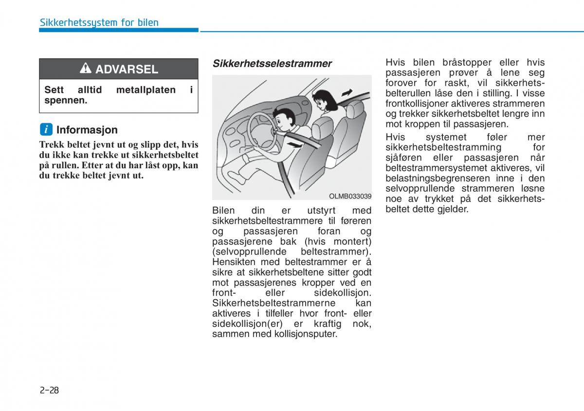 Hyundai Kona bruksanvisningen / page 44