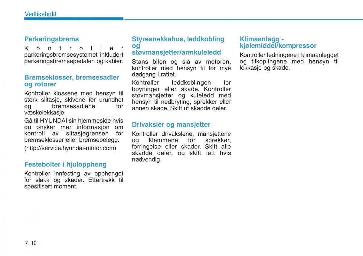 Hyundai Kona bruksanvisningen / page 445