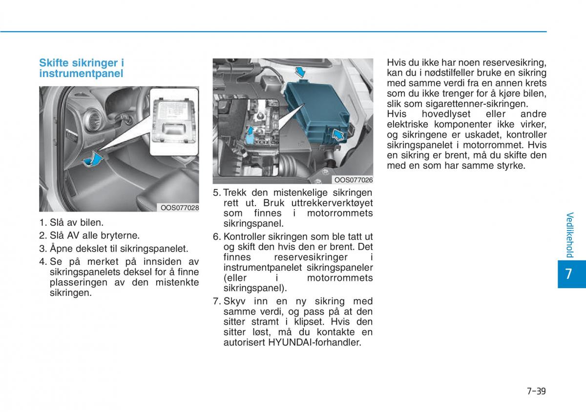 Hyundai Kona bruksanvisningen / page 474