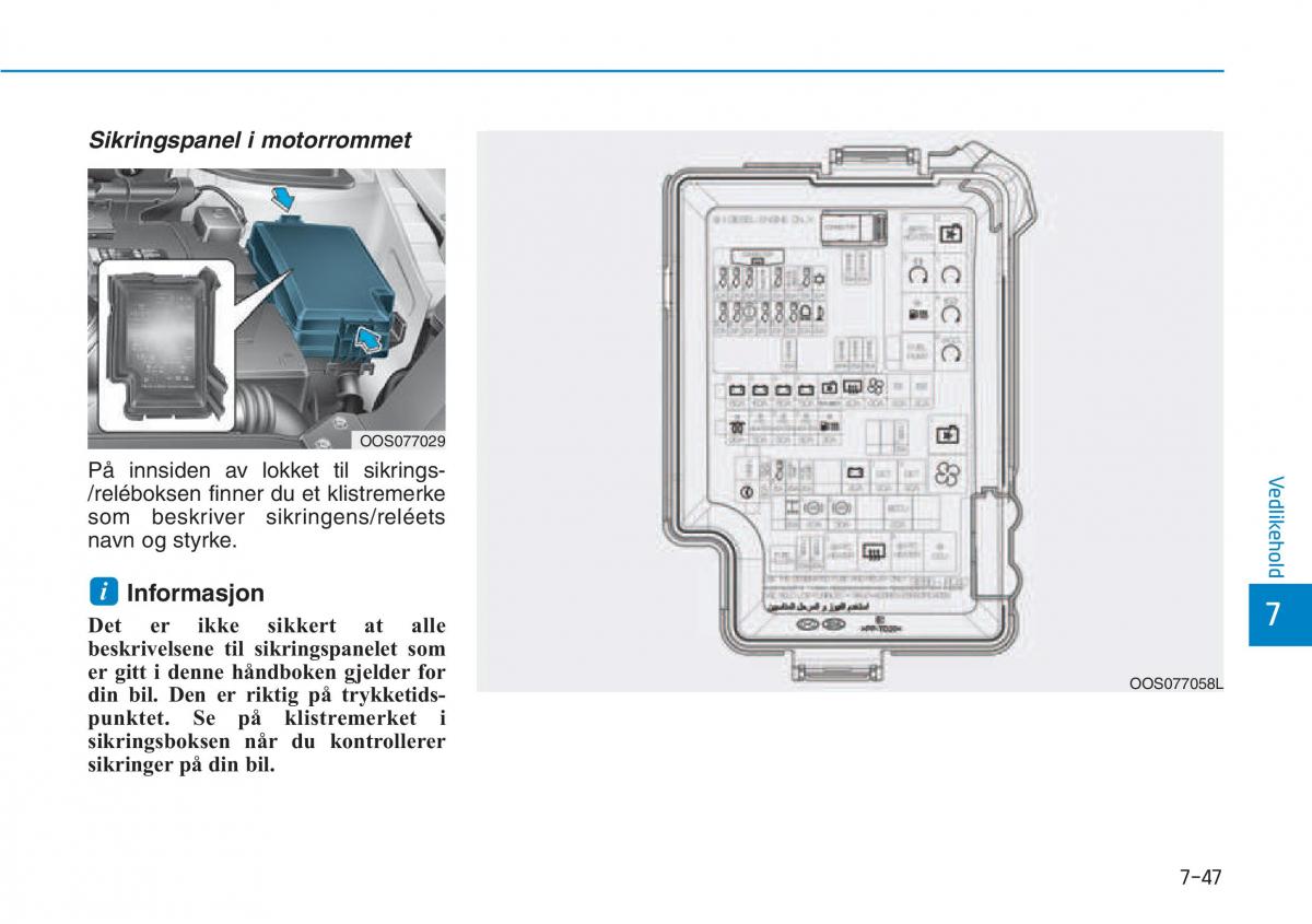 Hyundai Kona bruksanvisningen / page 482