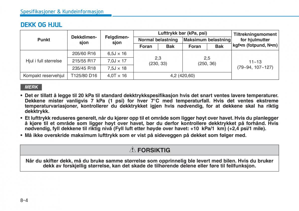 Hyundai Kona bruksanvisningen / page 519