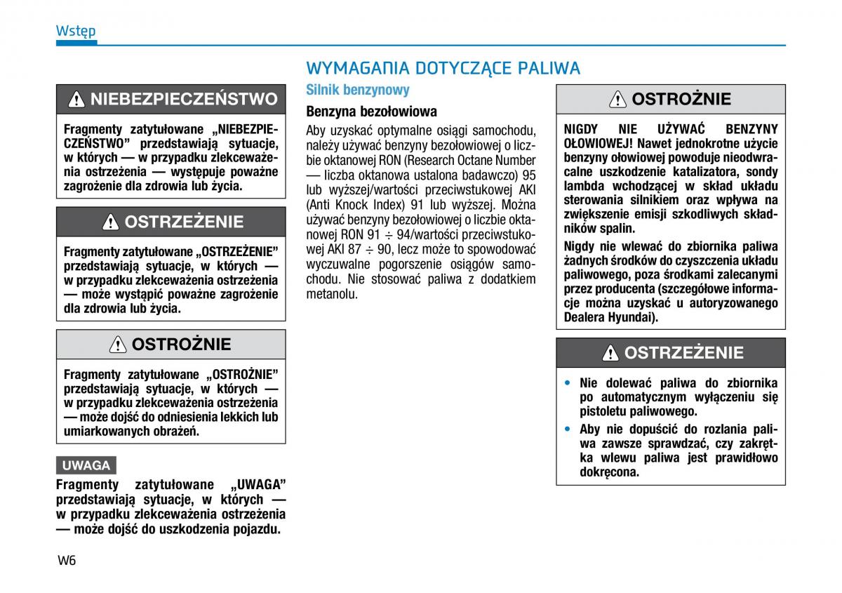 Hyundai Kona instrukcja obslugi / page 6