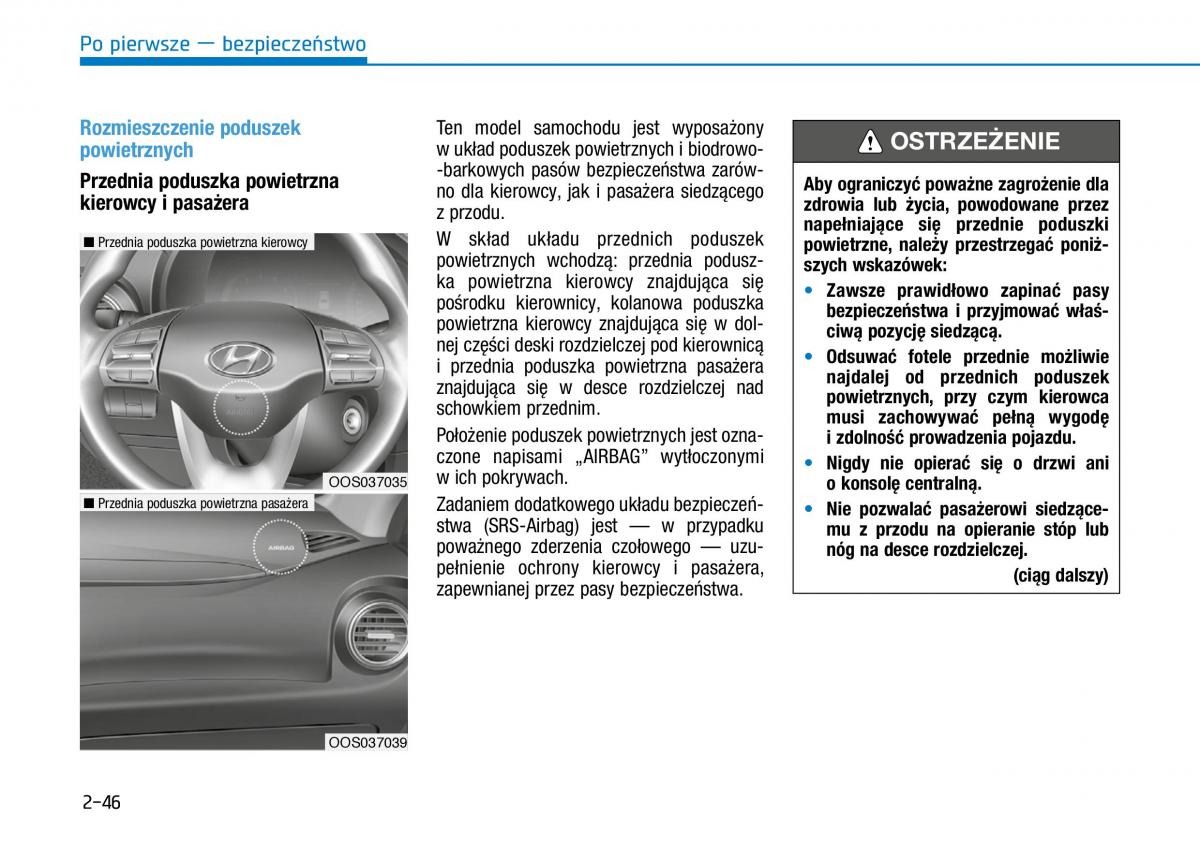 Hyundai Kona instrukcja obslugi / page 63