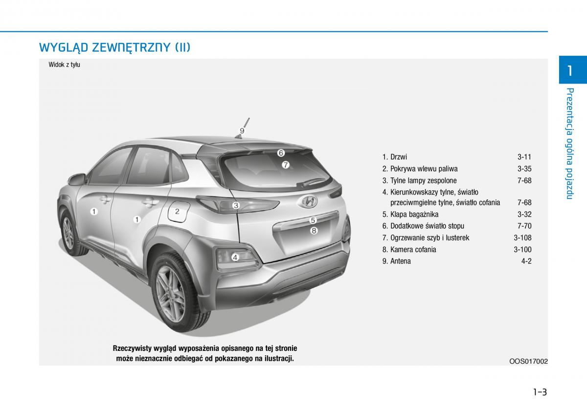 Hyundai Kona instrukcja obslugi / page 14