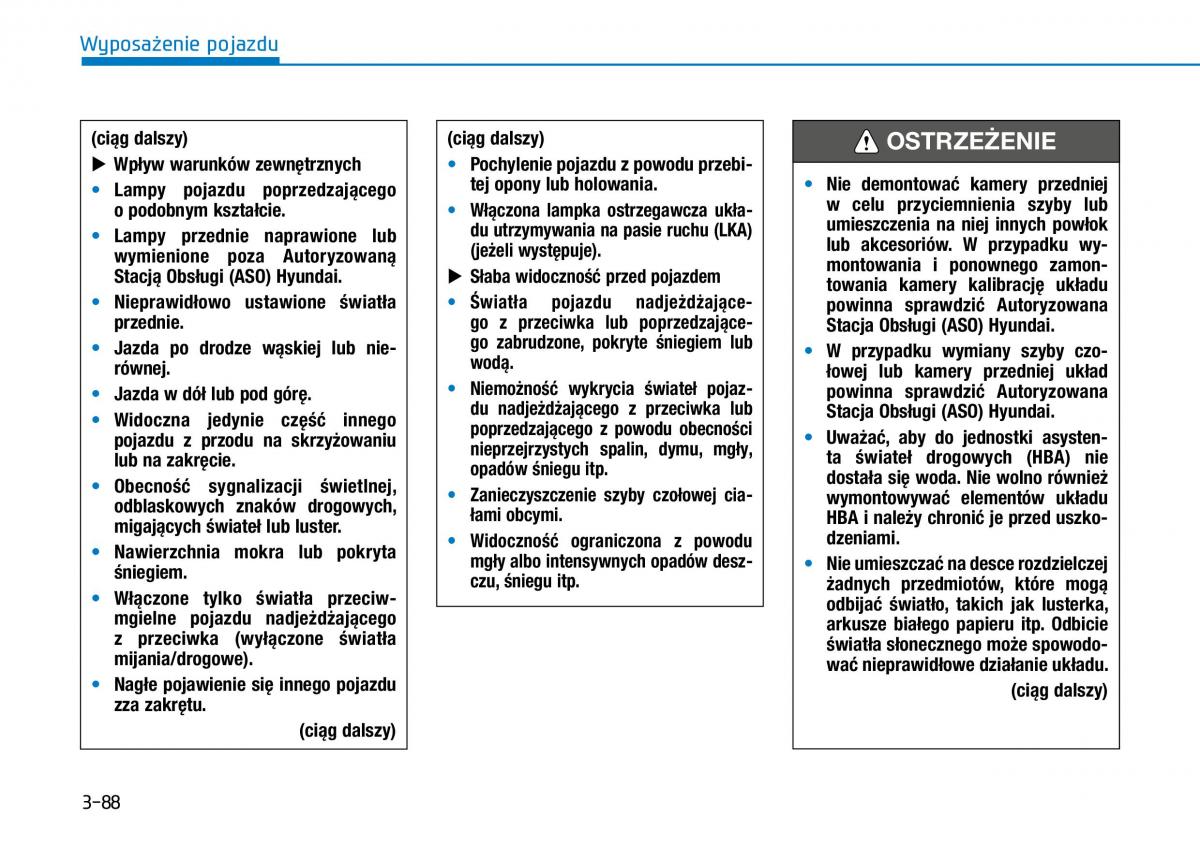 Hyundai Kona instrukcja obslugi / page 167