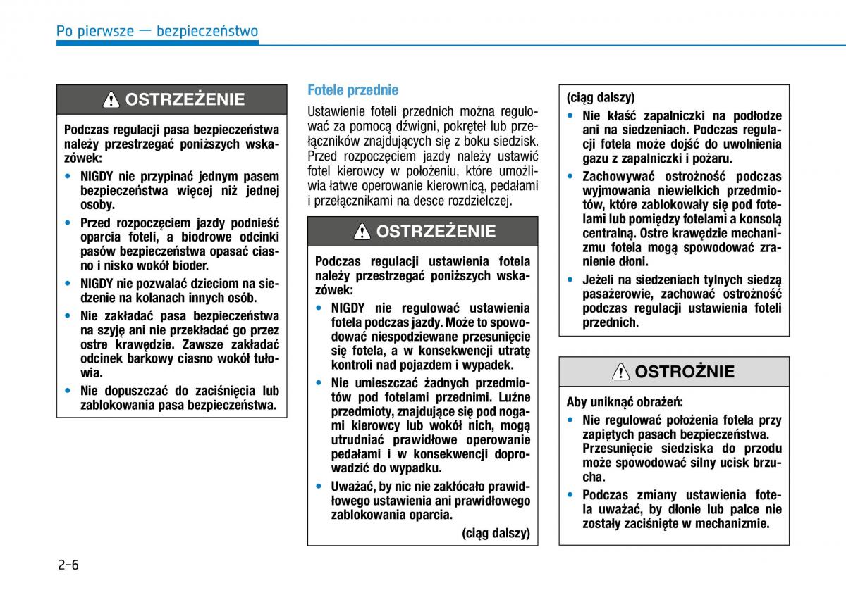 Hyundai Kona instrukcja obslugi / page 23