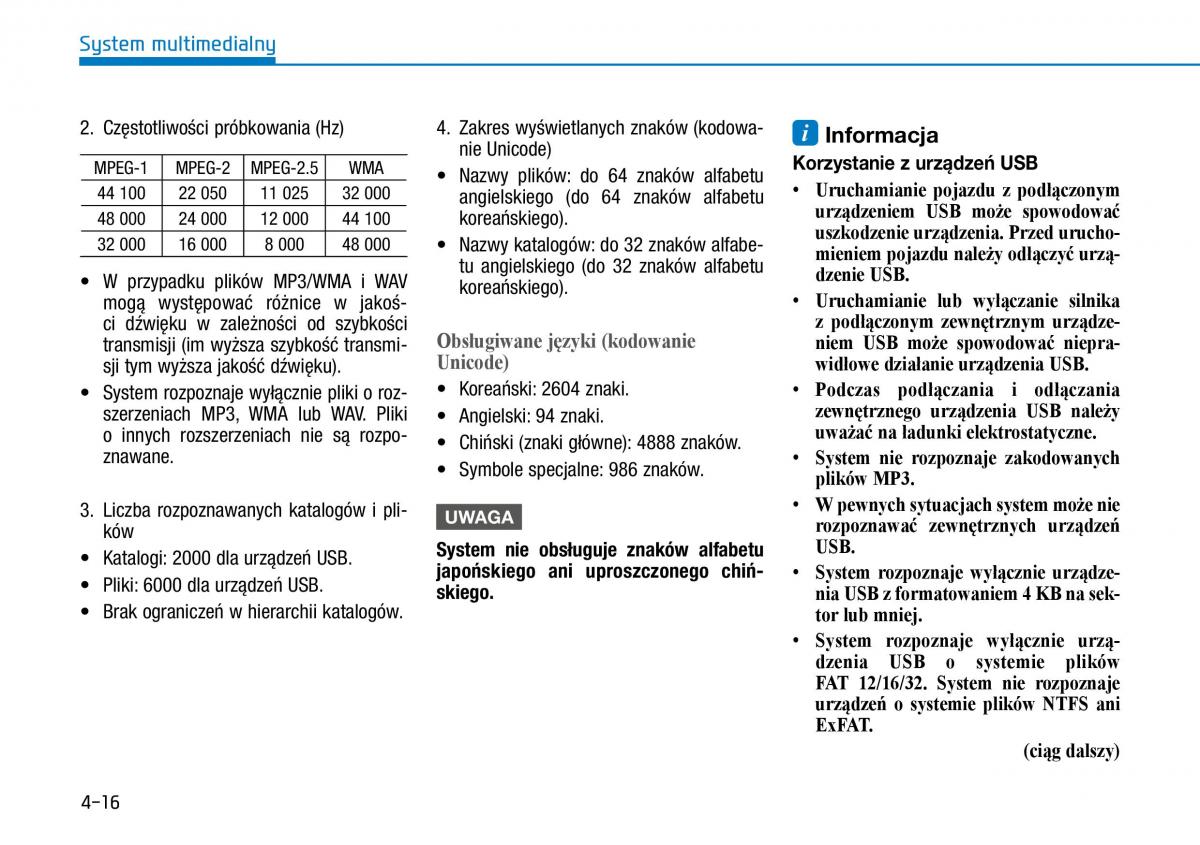 Hyundai Kona instrukcja obslugi / page 234