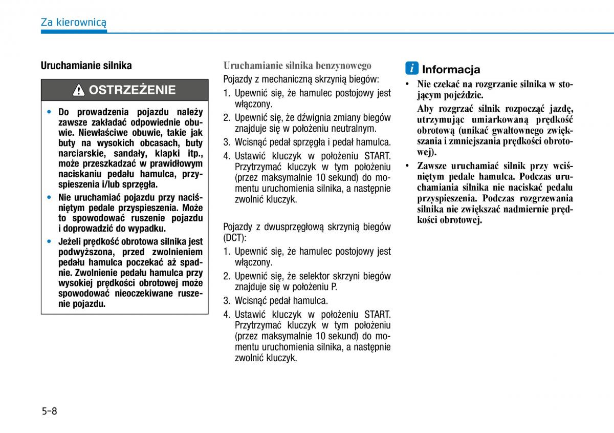 Hyundai Kona instrukcja obslugi / page 260