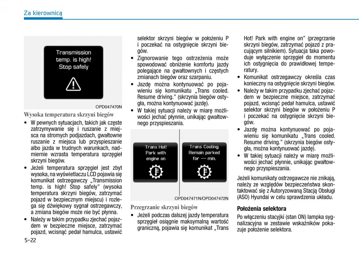 Hyundai Kona instrukcja obslugi / page 274