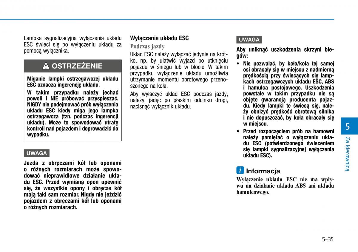 Hyundai Kona instrukcja obslugi / page 287