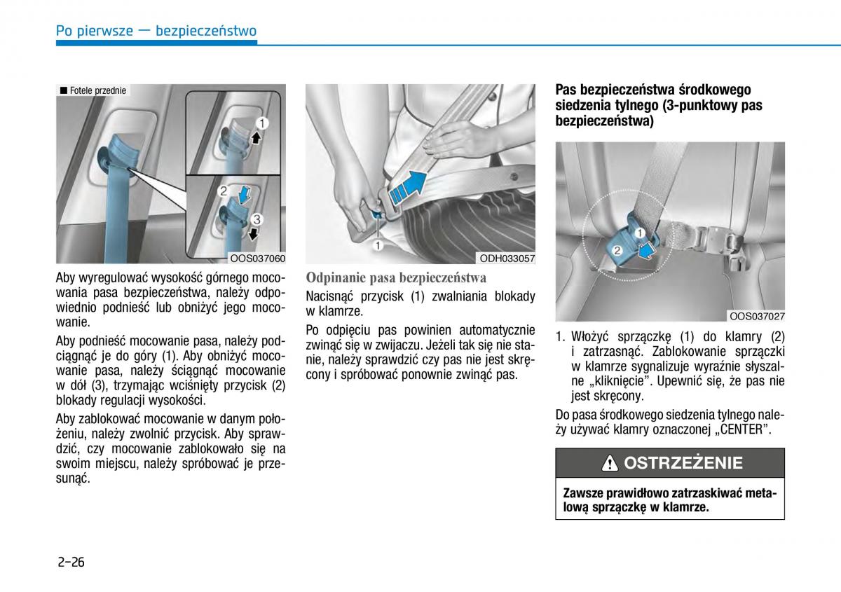 Hyundai Kona instrukcja obslugi / page 43