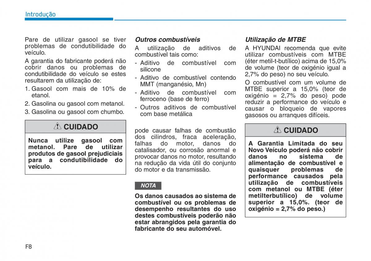 Hyundai Kona manual del propietario / page 8