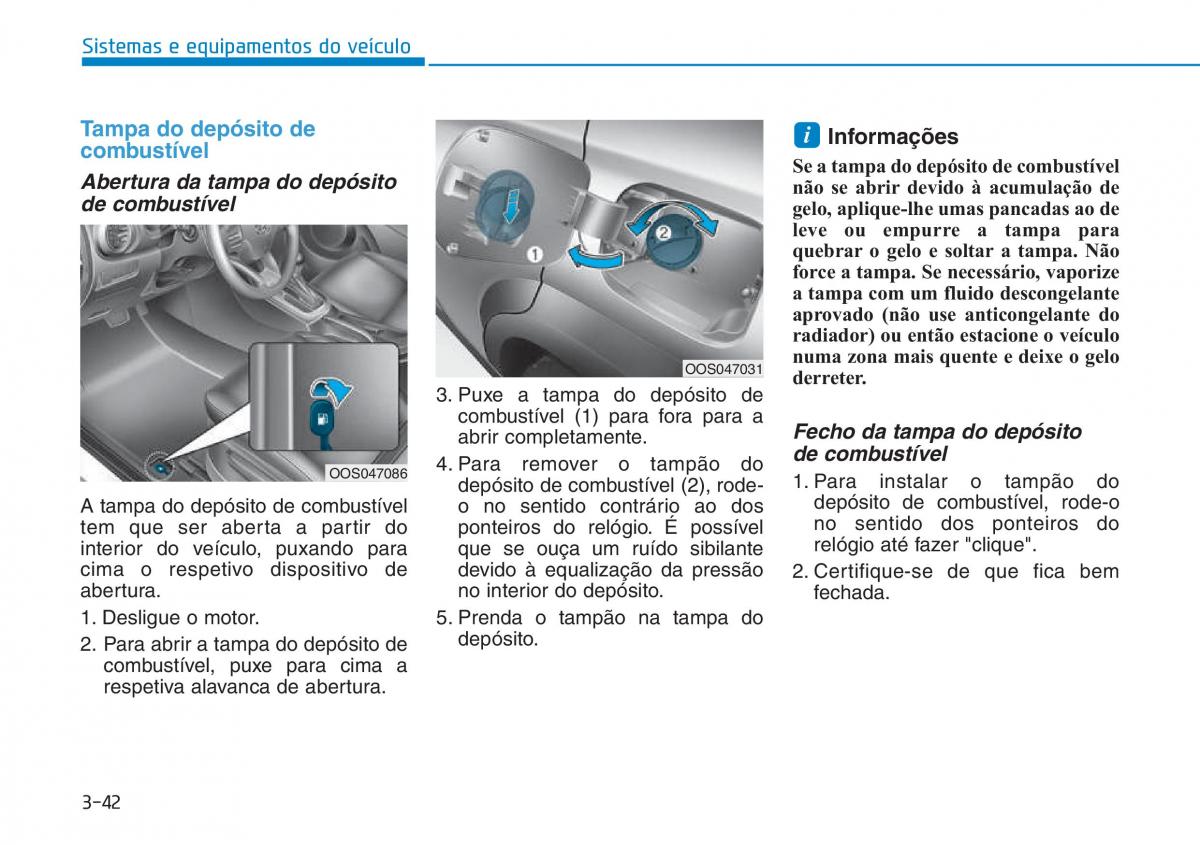 Hyundai Kona manual del propietario / page 127