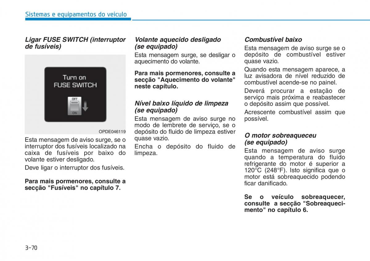 Hyundai Kona manual del propietario / page 155