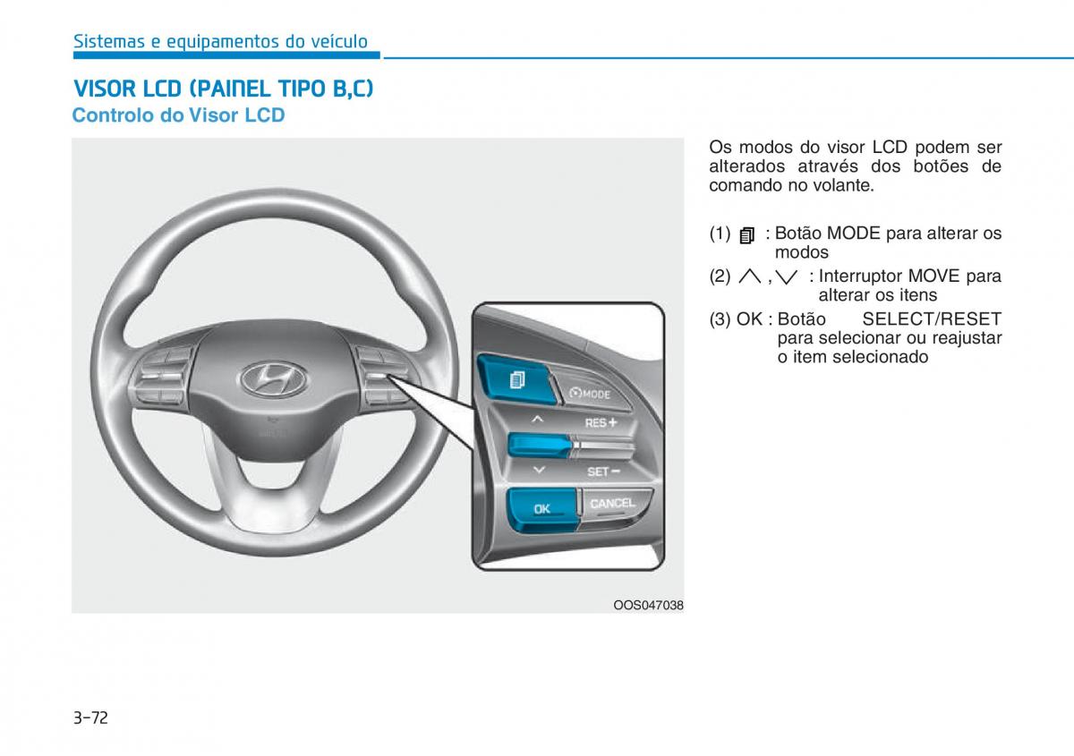 Hyundai Kona manual del propietario / page 157