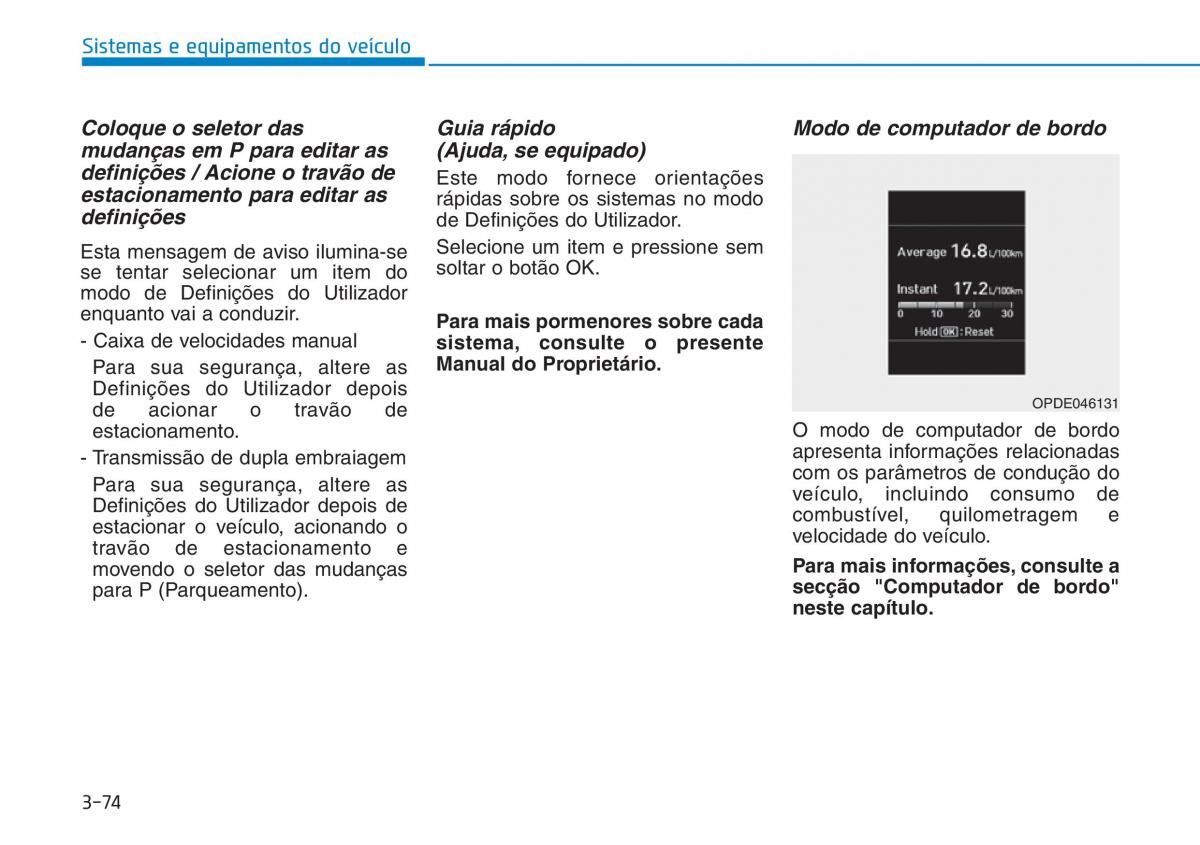 Hyundai Kona manual del propietario / page 159