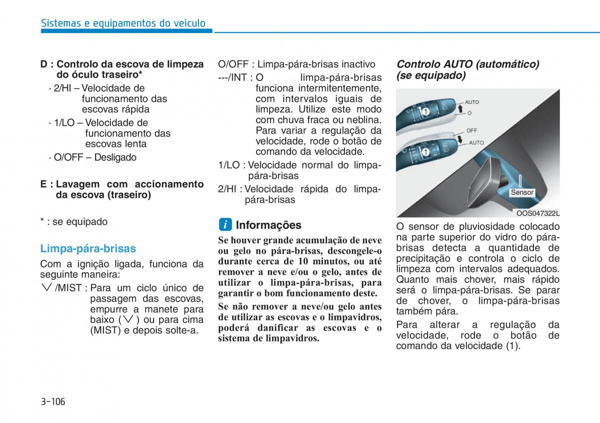 Hyundai Kona manual del propietario / page 191