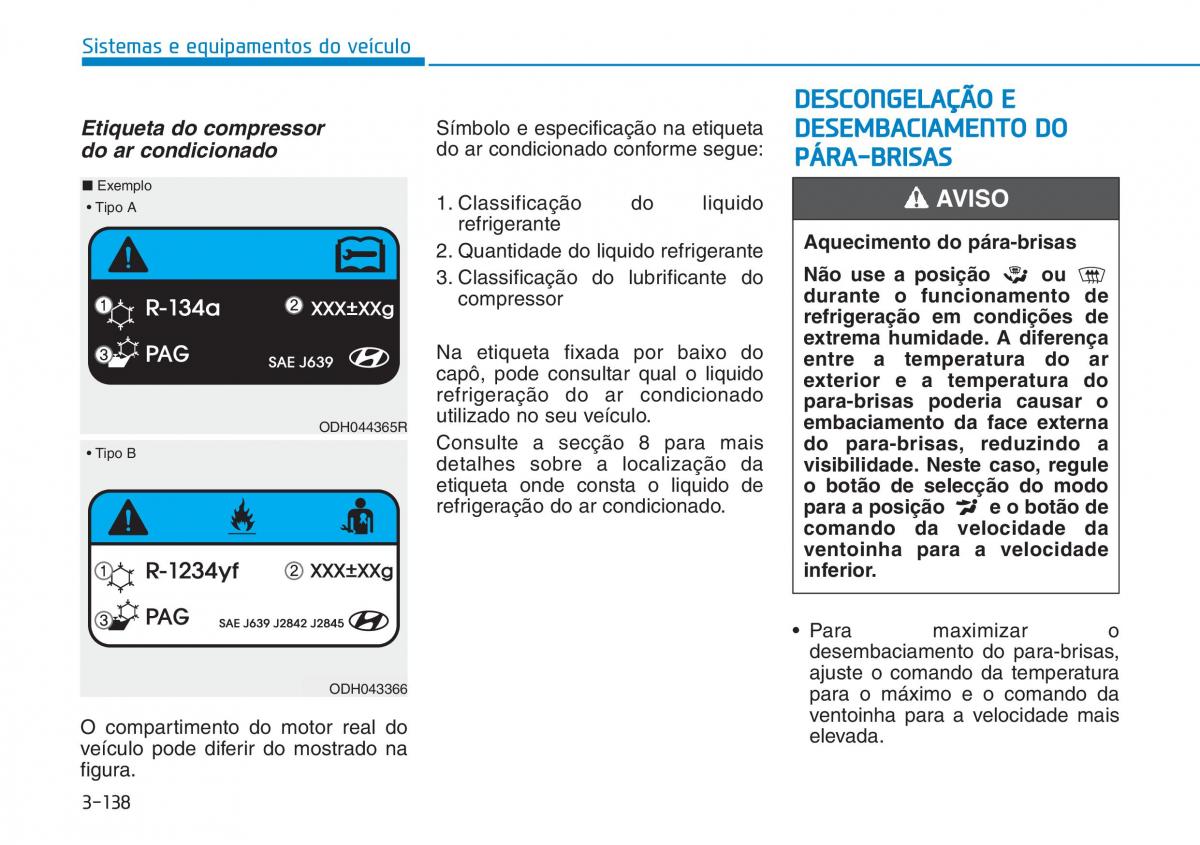 Hyundai Kona manual del propietario / page 223