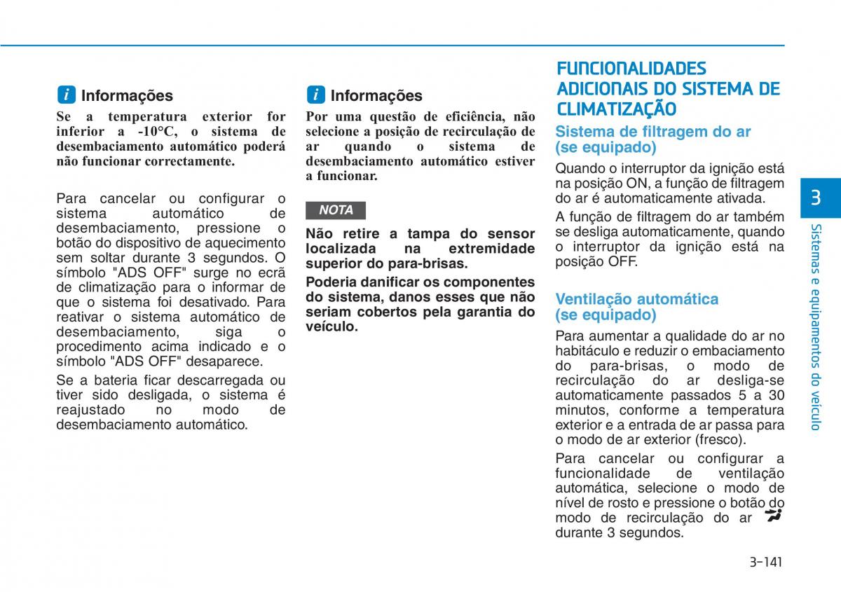 Hyundai Kona manual del propietario / page 226