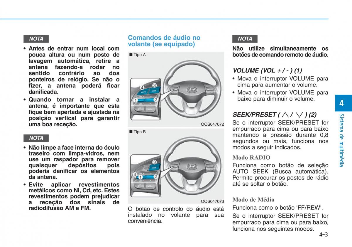 Hyundai Kona manual del propietario / page 242