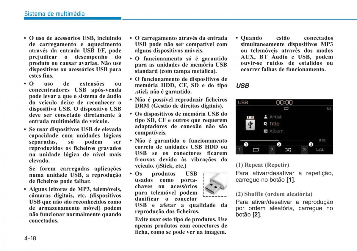 Hyundai Kona manual del propietario / page 257