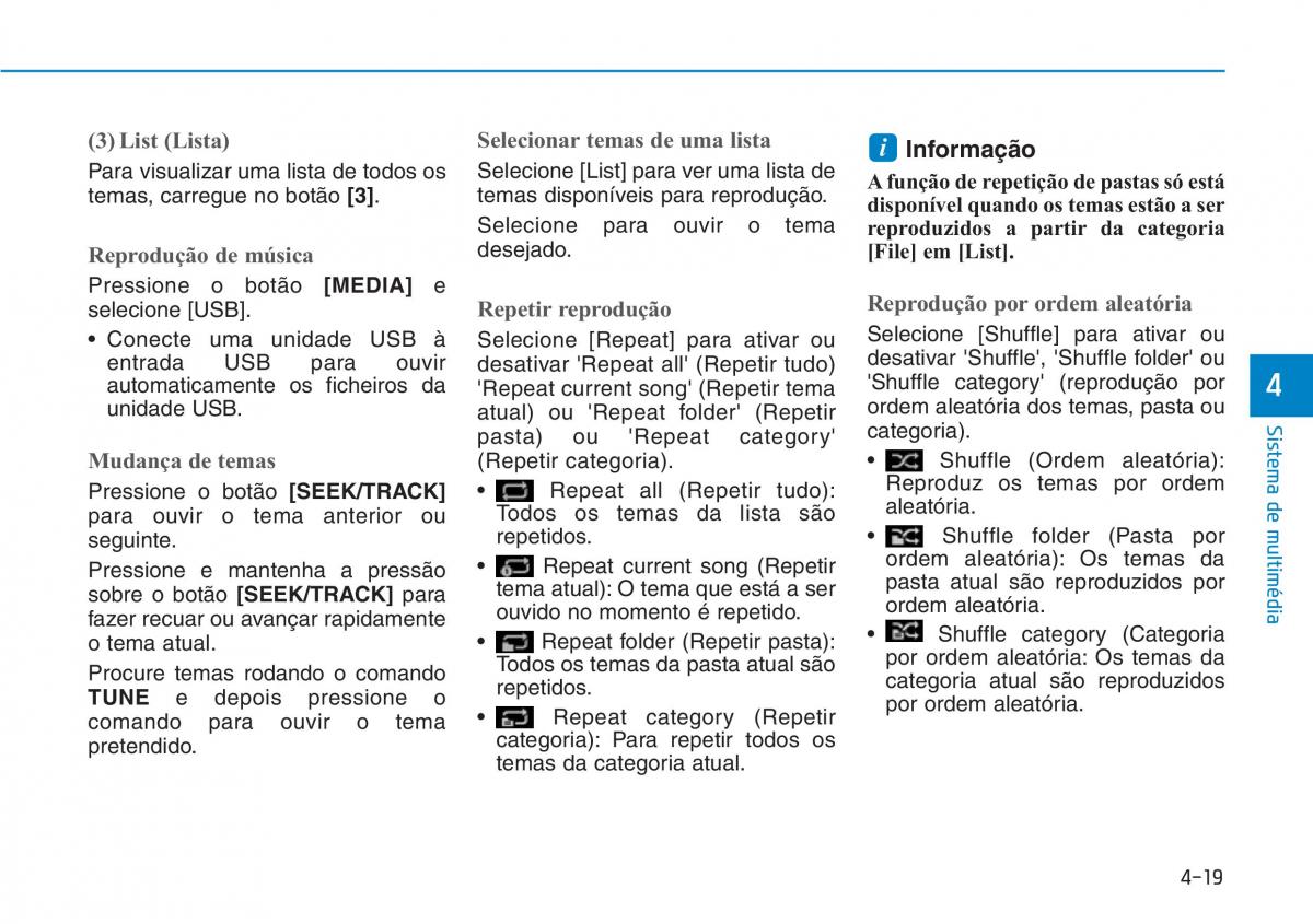 Hyundai Kona manual del propietario / page 258