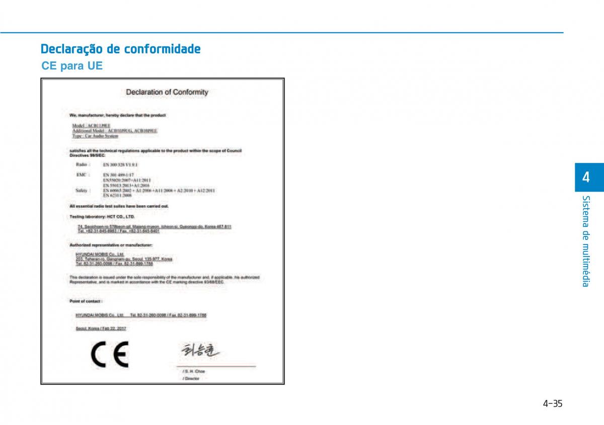 Hyundai Kona manual del propietario / page 274