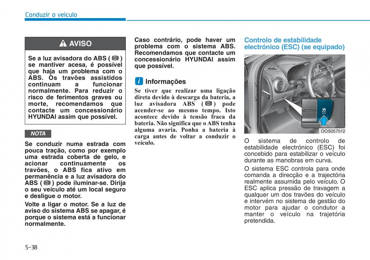 Hyundai Kona manual del propietario / page 312