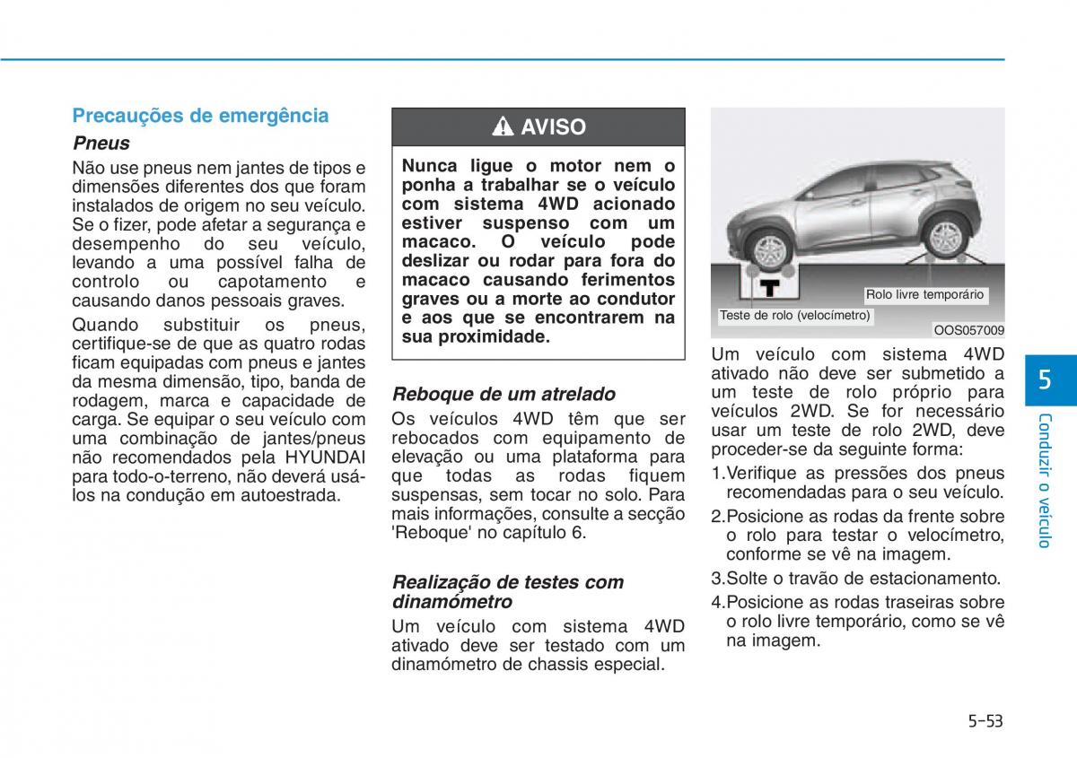 Hyundai Kona manual del propietario / page 327