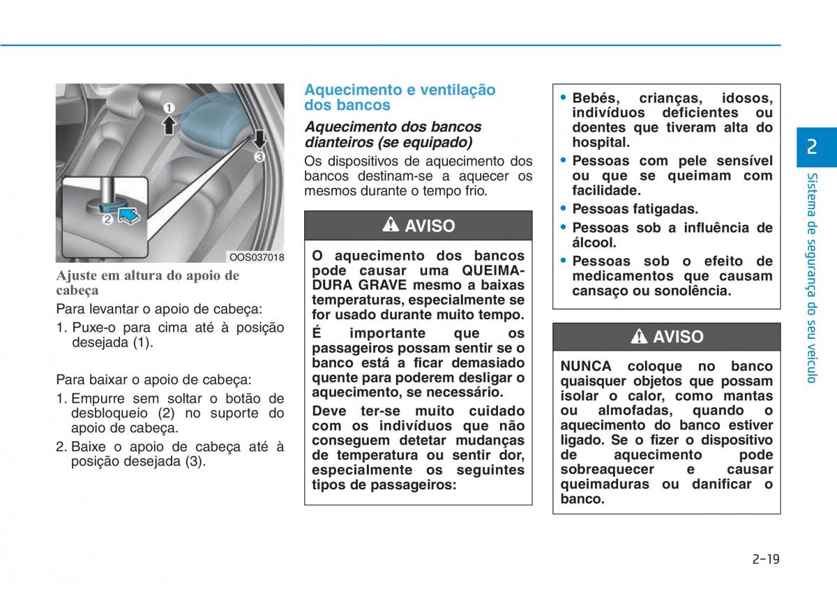 Hyundai Kona manual del propietario / page 36