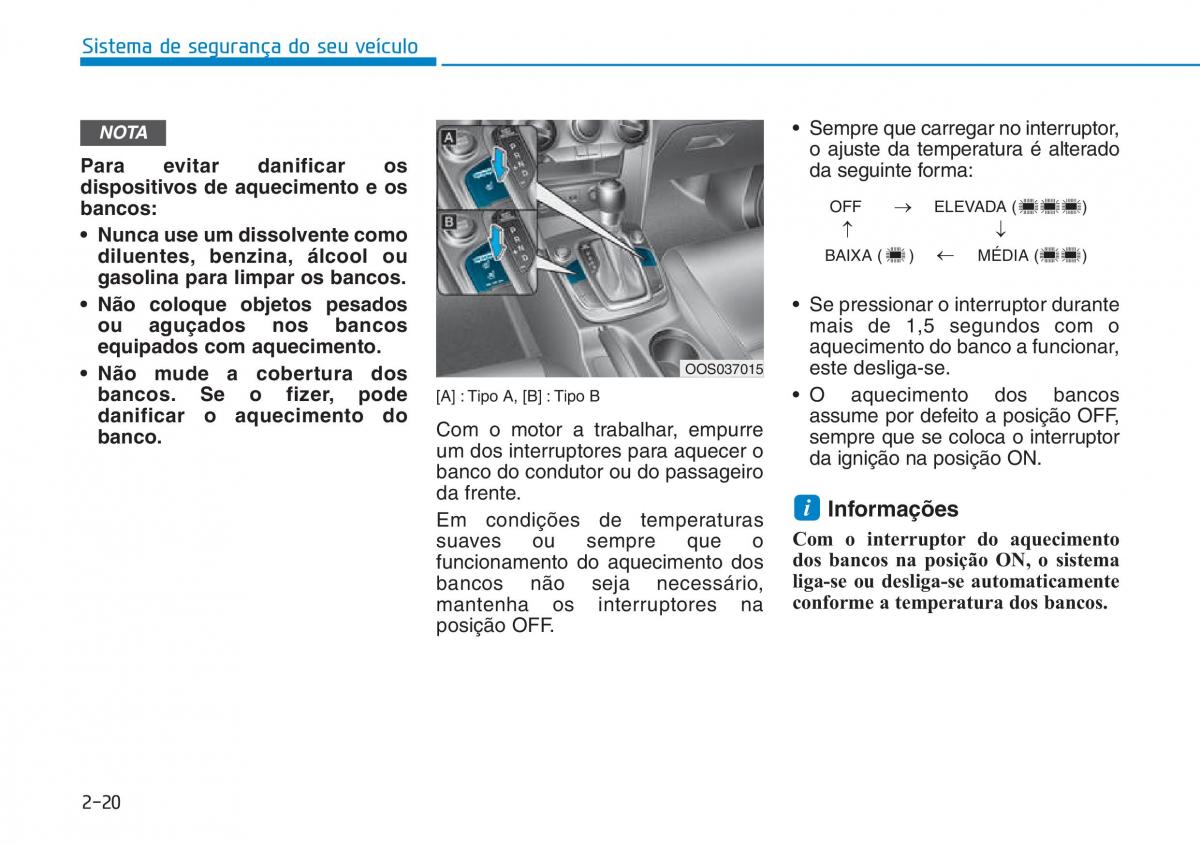 Hyundai Kona manual del propietario / page 37