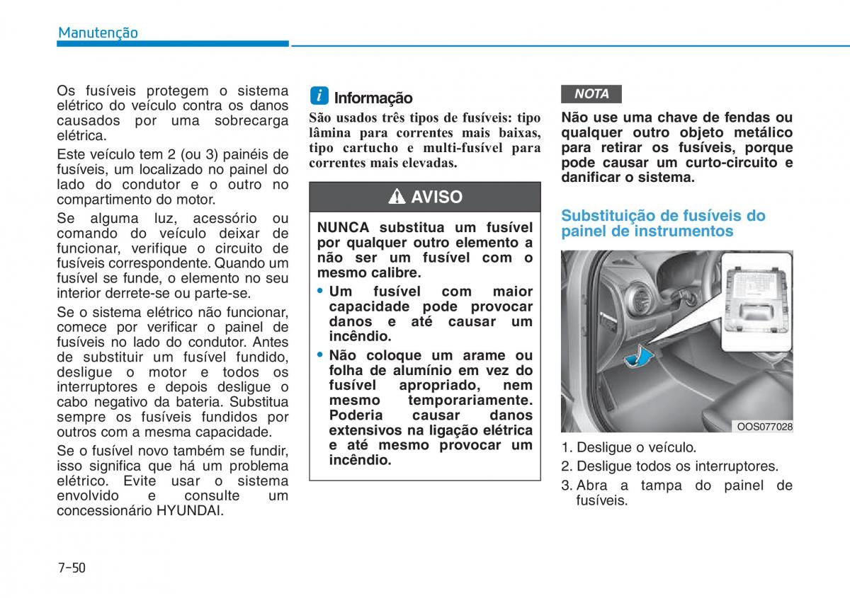 Hyundai Kona manual del propietario / page 497