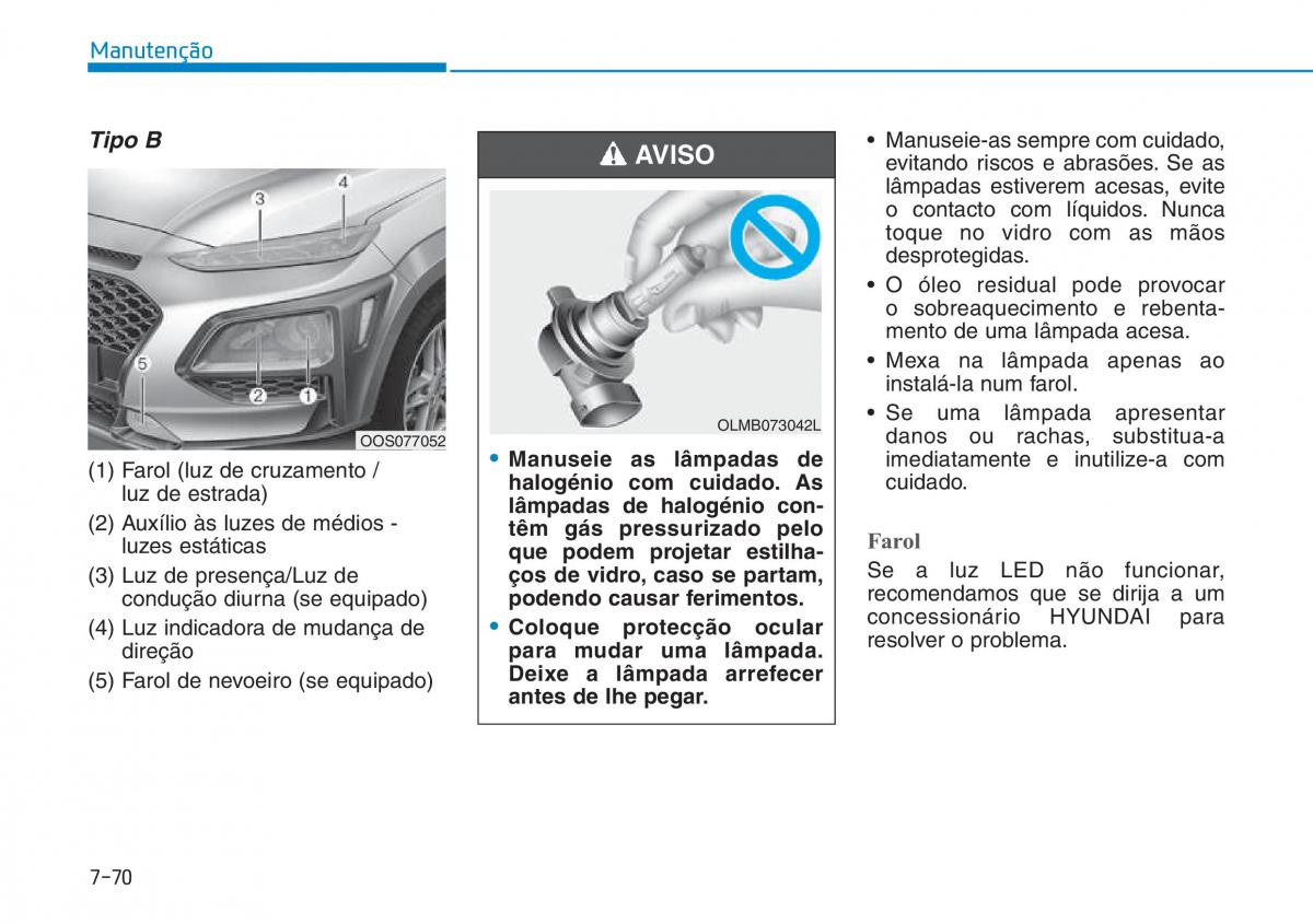 Hyundai Kona manual del propietario / page 517